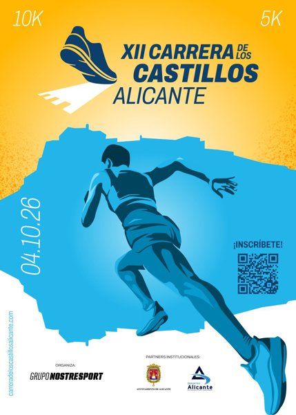 Cartel Carrera Castillos Alicante